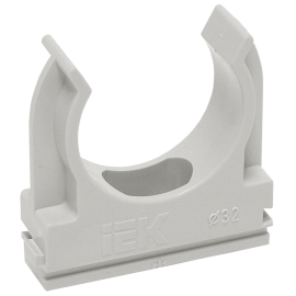 Держатель с защелкой CF25, серый, IEK CTA10D-CF25-K41-100