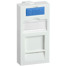 Вставка 45х22,5мм для 1 мод. Keystone Jack с маркером, ITK CS6-11M