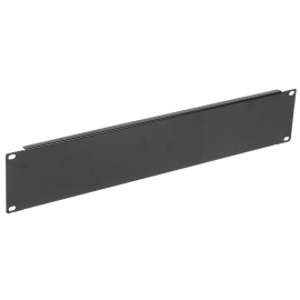 Фальшпанель 19", 2U, черная, ITK FP05-02UM