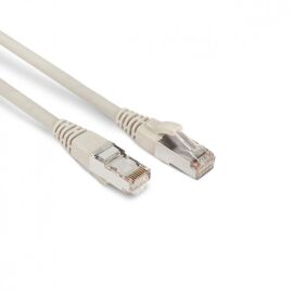 Патч-корд 4 пары, 2хRJ45, 1м, Кат.6, FTP, серый, LSZH, Hyperline PC-LPM-STP-RJ45-RJ45-C6-1M-LSZH-GY