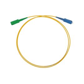 Шнур оптический SC/APC-SC/APC, SM, 1м, Simplex, желтый, ССД 130202-02717