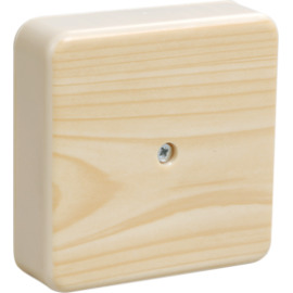 Коробка распаячная для о/п 104х104х44мм, сосна, КМ, IEK UKO10-100-100-044-K34-E