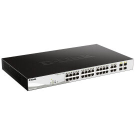 Коммутатор управляемый D-Link DGS-1210-28MP/FL