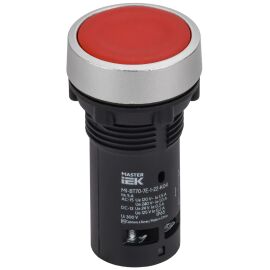 Кнопка IP65 моноблок возвратная 1NC красная MASTER IEK