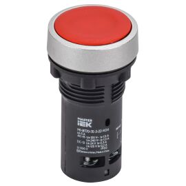Кнопка IP65 моноблок возвратная 1NO+1NC красная MASTER IEK