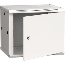 ITK Шкаф LINEA W 9U 600х450мм дверь металл серый RAL7035