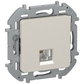 IEKINSPIRIA Розетка телефонная RJ11 6731081 шампань IEK