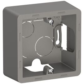 IEKINSPIRIA Коробка для накладного монтажа 1-местная 6739871 дымчатый IEK