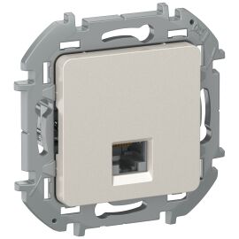 IEKINSPIRIA Розетка компьютерная RJ45 категория 5Е UTP 6731181 шампань IEK