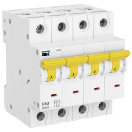 Автоматический выключатель M10N 3P D 63А MASTER IEK