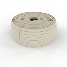 Трубка кембрик ТВ-40 ПВХ, d=5мм, белый, уп.300м, REXANT 49-5005