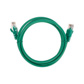 Патч-корд 4 пары, 2хRJ45, 1,5м, Кат.5e, UTP, зеленый, LSZH, REXANT 02-0106-105