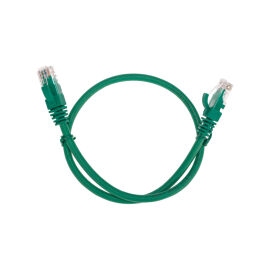 Патч-корд 4 пары, 2хRJ45, 0,5м, Кат.6, UTP, зеленый, LSZH, REXANT 02-0296-05
