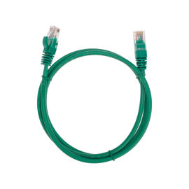 Патч-корд 4 пары, 2хRJ45, 1м, Кат.5e, UTP, зеленый, LSZH, REXANT 02-0106-1
