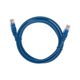 Патч-корд 4 пары, 2хRJ45, 1,5м, Кат.5e, UTP, синий, LSZH, REXANT 02-0104-105