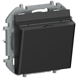 IEKINSPIRIA Выключатель карточный 10А 6730091 черный матовый IEK