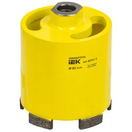 ARMATOOL Коронка алмазная для дрелей с микроударом (верхнее пылеудаление) KA-82MU-S IEK