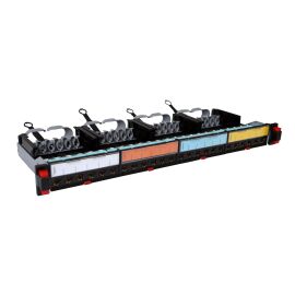 Патч-панель укомплектованная - 19'' - 1U - категория 8 - STP - 24 x RJ 45