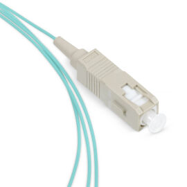 Пигтейл МM, 50/125, (OM3), SC/UPC, 1,5м, LSZH, Cabeus PT-SC-50