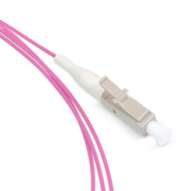 Пигтейл 50/125, (OM4), LC/UPC 1,5м, LSZH, Cabeus PT-LC-50-OM4