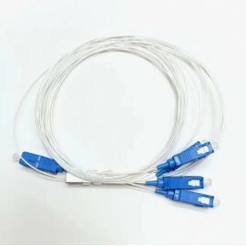 Делитель оптический PLC, 1х8, микрокорпус, 0,9мм, SC/UPC