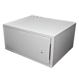 Шкаф антивандальный 19", 6U, 300х600х380мм, тип 3