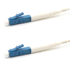 Шнур оптический LC/UPC-LC/UPC, SM, 5м, Simplex, белый, REXANT 50-2102