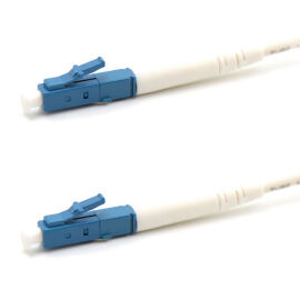 Шнур оптический LC/UPC-LC/UPC, SM, 5м, Simplex, белый, REXANT 50-2103