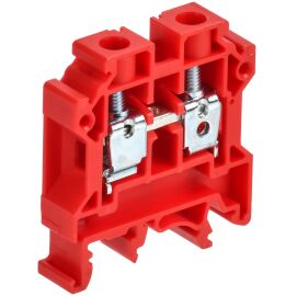 Клемма винтовая CTS 10мм2, красная, IEK AF-CT10-00-K04-010