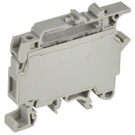 Клемма винтовая CTS-F с предохранителем, 4мм2, серая, IEK YCT14-00-K03-004