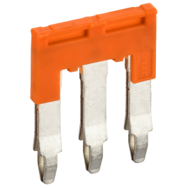 Перемычка JX6-3, гребенчатая, 3PIN, для колодки клеммной CX6, IEK AF-CT40-00-K03-006-EC-03P