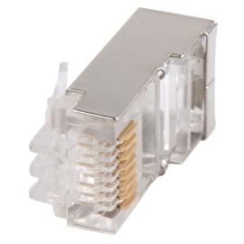 Разъем RJ-45, FTP, кат.5е, GENERICA CS3-1C5EF-G