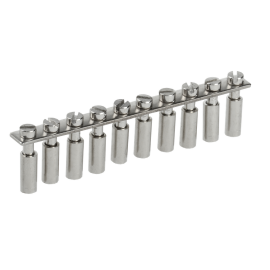 Перемычка центральная для КВИ-4мм2, 10PIN, IEK YZN30Q-004-10P