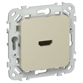 FLITE Розетка HDMI РШДМА-ФлШ шампань IEK