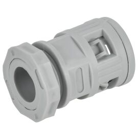 ELASTA Муфта вводная для гофрированных труб MVN16 IP40 серая IEK