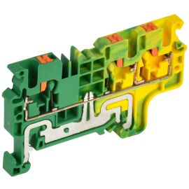 Клемма пружинная CP-MC-PEN, Push-in, земля, 3 вывода, 2,5мм2 IEK YCT22-03-3-K52-002