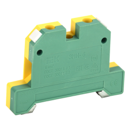 Зажим наборный ЗНИ-6PEN, 6мм2 (JXB-земля), IEK YZN20-006-K52